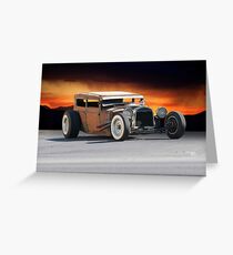 Rat Rod 'Rustomania' 2 Greeting Card