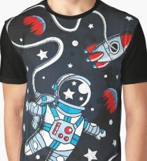 Space Walk Graphic T-Shirt
