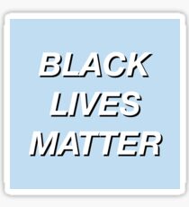 BLACK LIVES MATTER Sticker