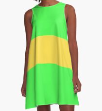 SHIRT AND DRESS INSPIRED BY CHARA FROM UNDERTALE A-Line Dress