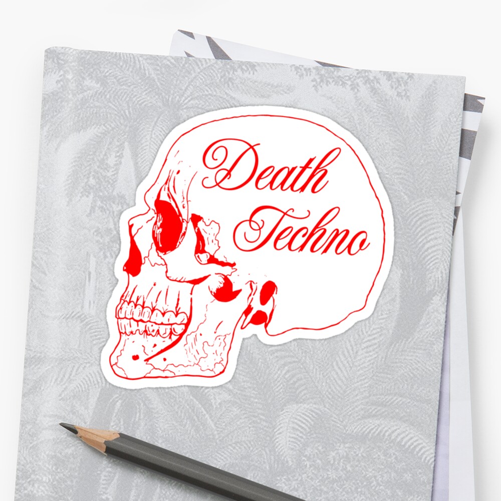 i_o death by techno shirt