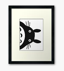 Surprise,Totoro! Framed Print