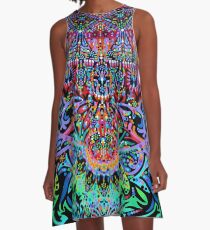 Mandala Energy A-Line Dress