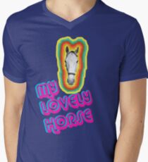 Fr. Ted - Mein schönes Pferd T-Shirt mit V-Ausschnitt für Männer