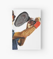 Roger Federer in action Hardcover Journal
