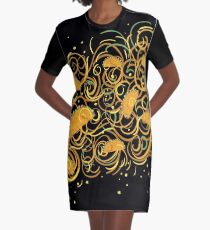 Vestido camiseta Taco abstracto