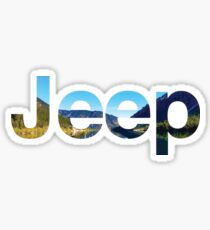 Jeep Landscape Sticker