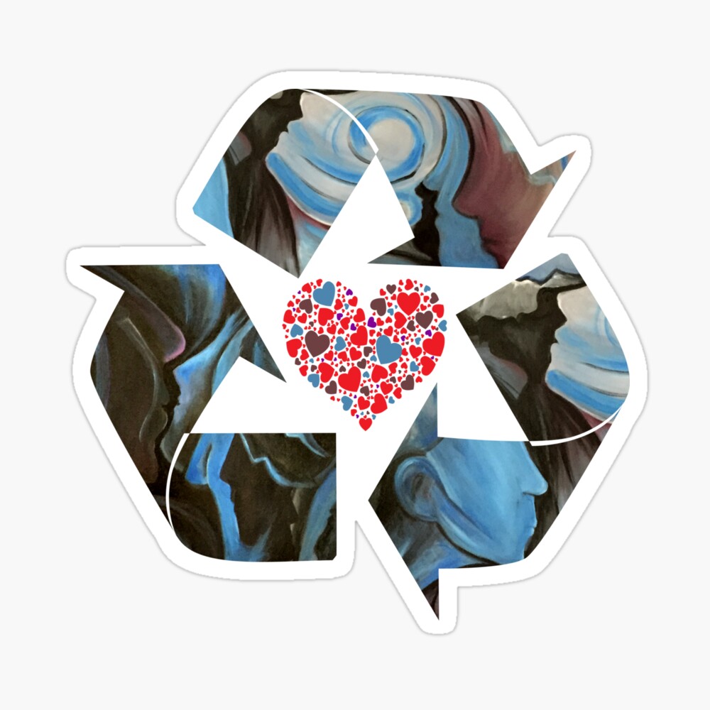 Recycle Love Sticker