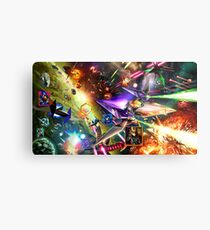 The Starfox Universe: At War Metal Print