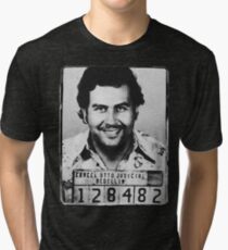 Escobar Mugshot Tri-blend T-Shirt