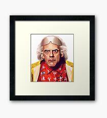 Doc Brown Framed Print