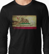 New california republic grunge Long Sleeve T-Shirt