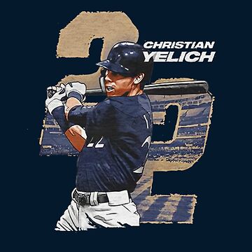 Heart Player - Christian Yelich T-Shirt | Milwaukee Pro Baseball | Ballpark MVP | mlbpa Unisex Basic Tee / Black / XL