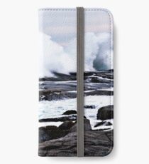 Ferocious Ocean -- Peggy's Cove, Nova Scotia iPhone Wallet/Case/Skin
