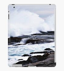Ferocious Ocean -- Peggy's Cove, Nova Scotia iPad Case/Skin