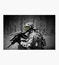 Paintballer Photographic Print
