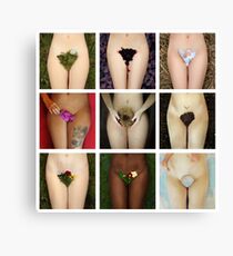 Flower Garden: womanhood in 9 ages Canvas Print