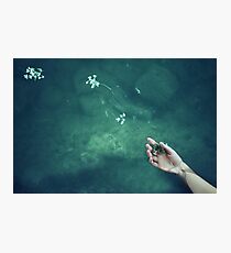 Ophelia's hand Photographic Print