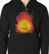 Démon de feu Veste zippée à capuche