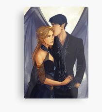 Feyre und Rhysand Metallbild