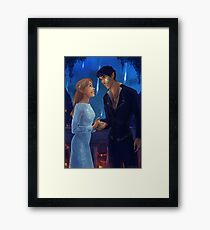 Sternenfall Gerahmtes Wandbild
