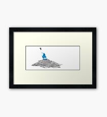 Surf The Social Experiment Framed Print