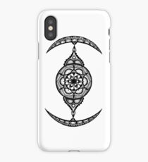 Stippled Mandala Star Wars TIE - Fighter iPhone Case