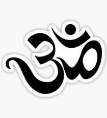 Yoga "Om Symbol" T-Shirt Sticker