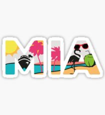 MIA Sticker