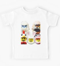 Cute Lego Animal heads Kids Tee