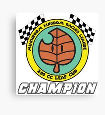 Leaf Cup Champion Canvas Print