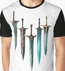 Moonlight Sword Graphic T-Shirt