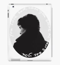 You look sad iPad Case/Skin