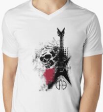 Trash Polka Dimebag Darrell Men's V-Neck T-Shirt