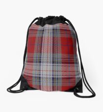 02058 Warden Clan/Family Tartan Drawstring Bag