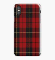 02052 Wallace Clan/Family Tartan iPhone Case