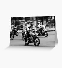 Traffic ... Ho Chi Minh City , Vietnam ... #02 Greeting Card