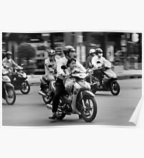 Traffic ... Ho Chi Minh City , Vietnam ... #02 Poster