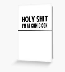 comic con Greeting Card