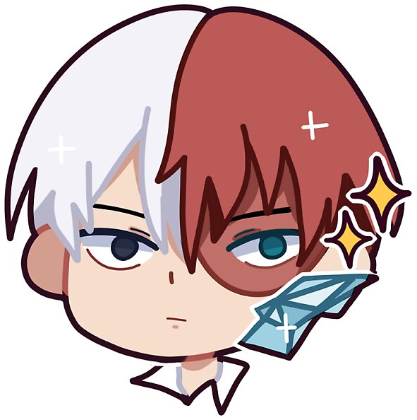 "BNHA- TODOROKI" Stickers by ceniwen | Redbubble