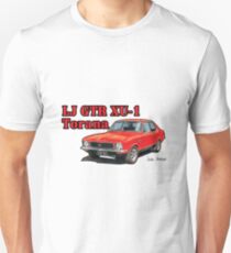 Holden XU1 LJ Torana in Red Slim Fit T-Shirt