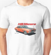 Holden HQ Monaro in Red Unisex T-Shirt
