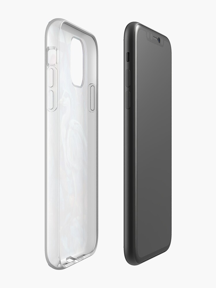 Alternate view of grey heron iPhone Case & Cover