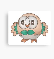 Cute Rowlet Canvas Print