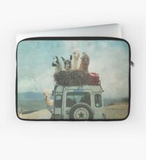 NEVER STOP EXPLORING II - MALIBU WINE SAFARI EDITION Laptop Sleeve