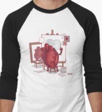 Selbstporträt Baseballshirt mit 3/4-Arm