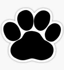 Dog Paw Print Sticker