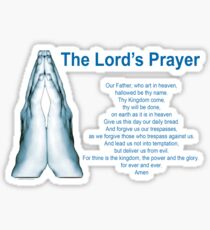 The Lords Prayer 1 Sticker