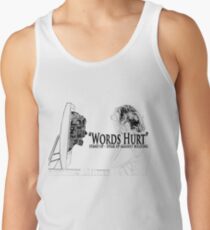 Camisetas de tirantes para hombre Las palabras hieren