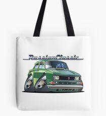 Cartoon retro car Tote Bag